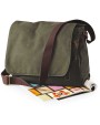 Tassen & Zakken QUADRA Vintage canvas schoudertas voor bedrukking &amp; borduring