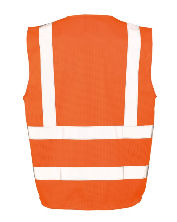 Gilets de sécurité personnalisable RESULT Gilet de sécurité en maille
