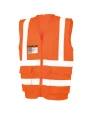Fluo vestjes RESULT Veiligheidshesje van mesh voor bedrukking &amp; borduring