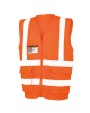 Gilets de sécurité personnalisable RESULT Gilet de sécurité en maille