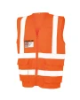 Fluo vestjes RESULT Veiligheidshesje van mesh voor bedrukking &amp; borduring