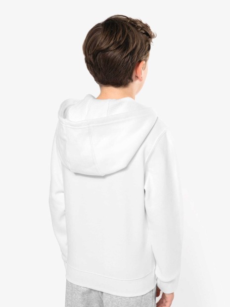 Sweat-shirts à personnaliser KARIBAN Sweat-shirt capuche zippé enfant 