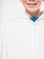 Sweat-shirts à personnaliser KARIBAN Sweat-shirt capuche zippé enfant 