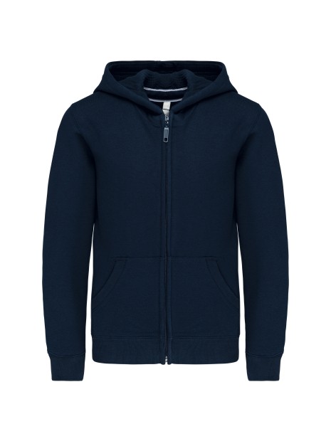 KARIBAN Sweat-shirt capuche zippé enfant /api/colors/b68891a9-1d28-4f7a-8deb-775c45027afd personnalisable