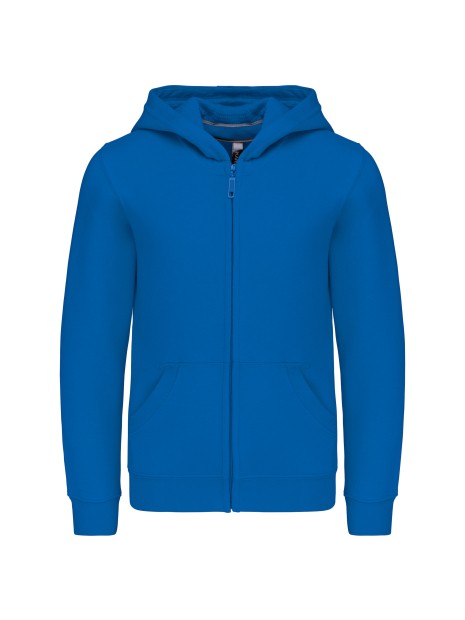 KARIBAN Sweat-shirt capuche zippé enfant /api/colors/68572561-1214-42b1-b94c-44fb780d37b4 personnalisable
