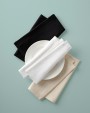 Bad artikelen NUTSHELL Organic cotton napkin voor bedrukking &amp; borduring