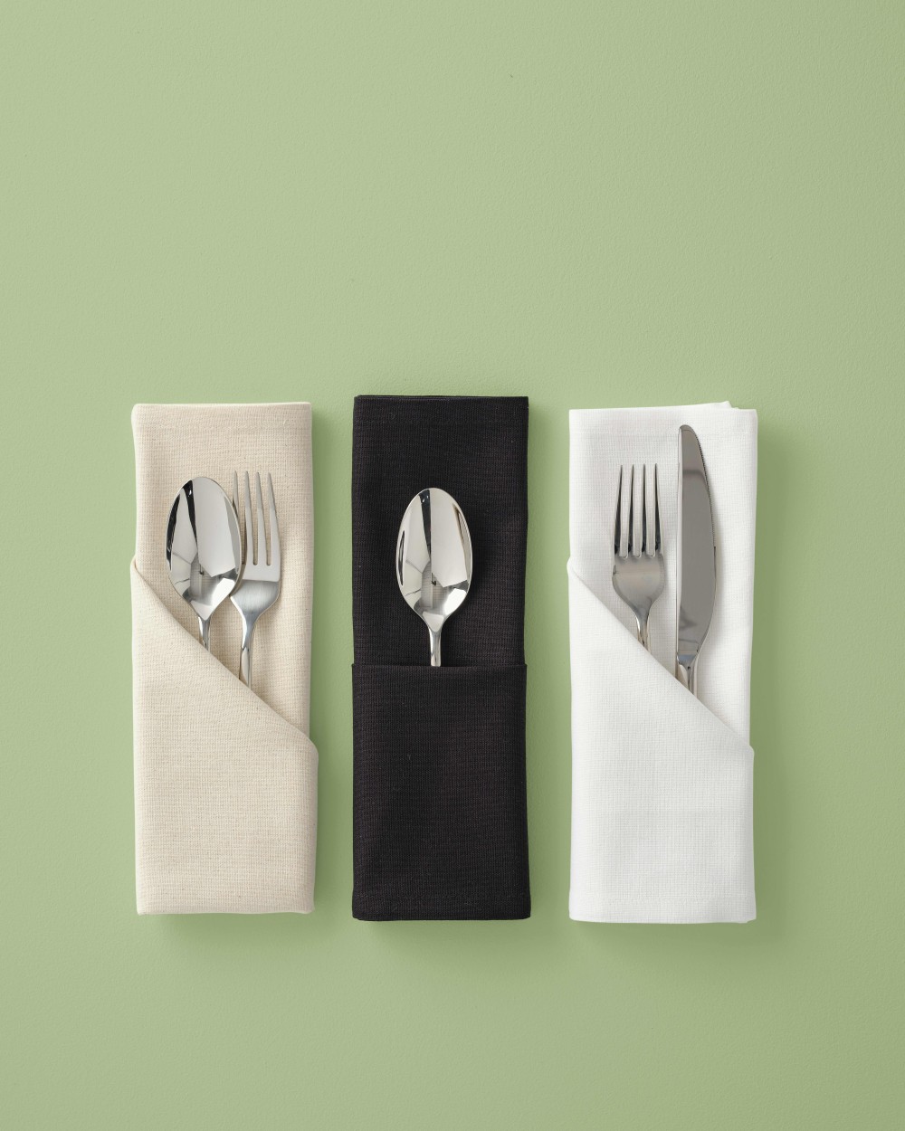 Bad artikelen NUTSHELL Organic cotton napkin voor bedrukking &amp; borduring