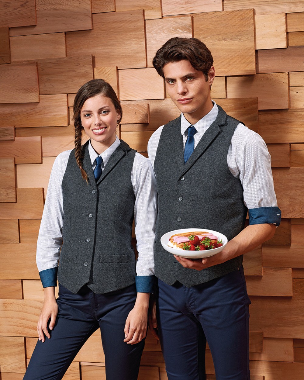 Vestes personnalisable PREMIER Gilet chevrons homme