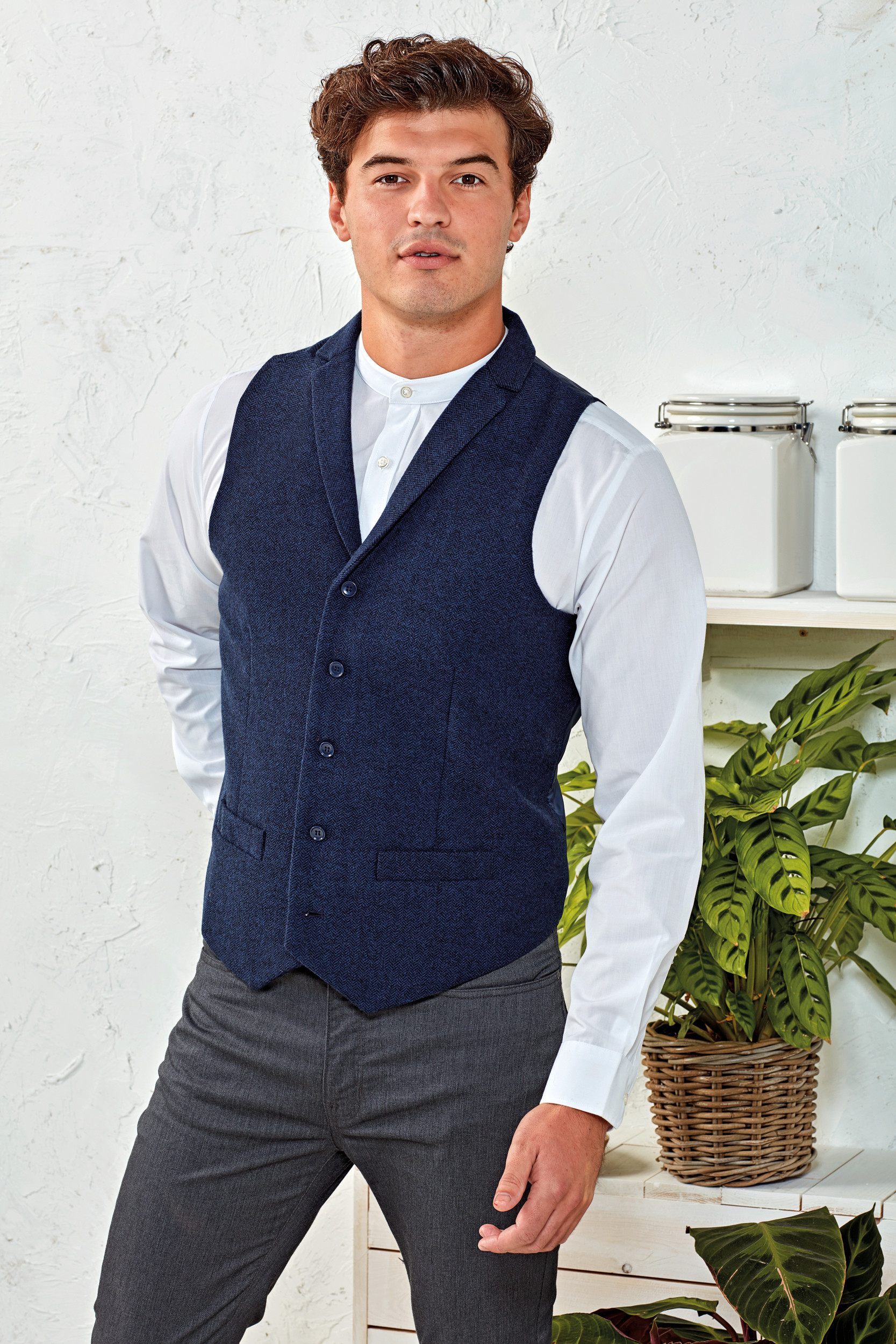 Vestes personnalisable PREMIER Gilet chevrons homme