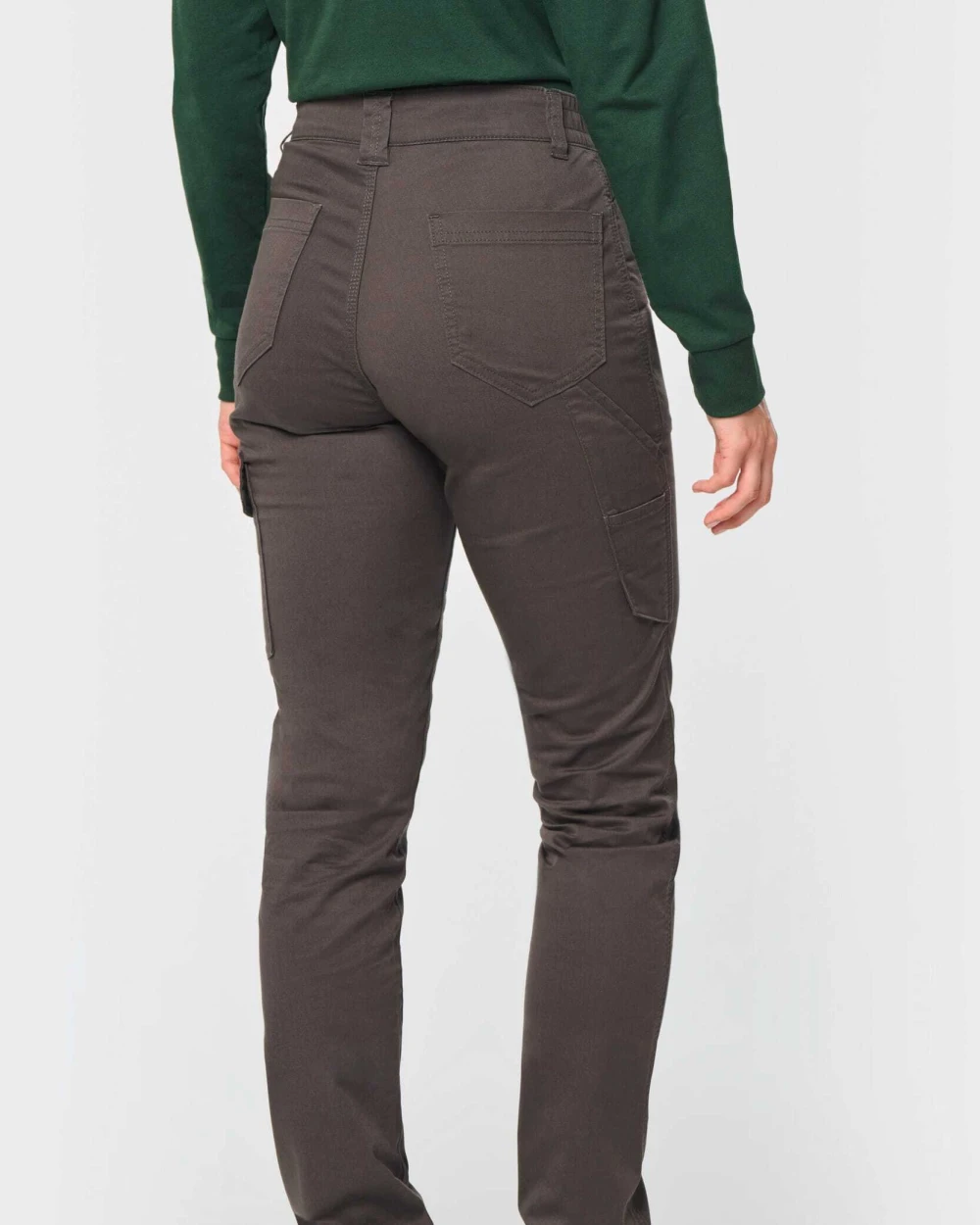 WK. DESIGNED TO WORK Unisex-Stretch und Baumwolle Hosen personalisierbar