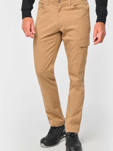 Pantalons à personnaliser WK. DESIGNED TO WORK Pantalon stretch coton unisexe 