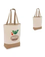 Tote bags personnalisable 4DO Coton-Jute Sac fourre-tout OEKO-TEX® 41 x 13 x 41cm 320g/m²