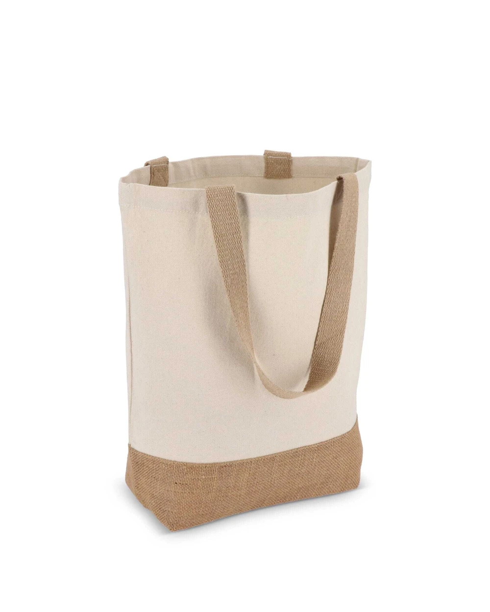 Tote bags personnalisable 4DO Coton-Jute Sac fourre-tout OEKO-TEX® 41 x 13 x 41cm 320g/m²