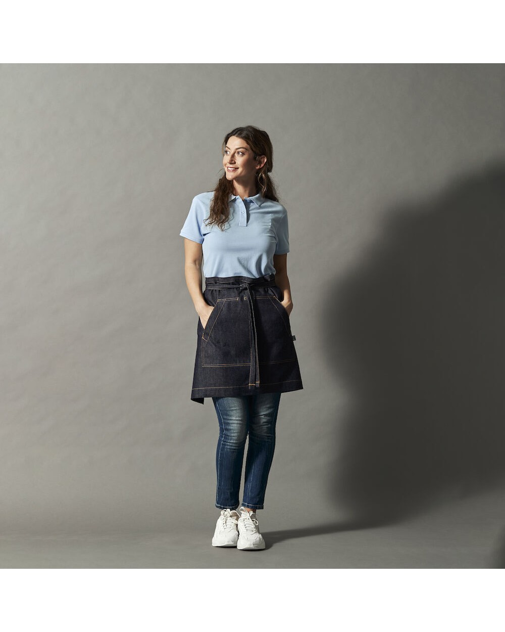 Tabliers personnalisable COTTOVER TABLIER A TAILLE COURT - CERTIFIÉ GOTS