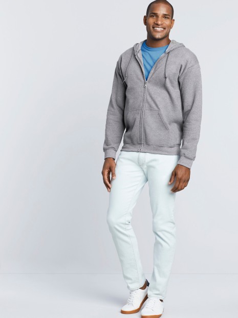 Sweat-shirts à personnaliser GILDAN Sweat-shirt homme zippé capuche Heavy Blend™ 