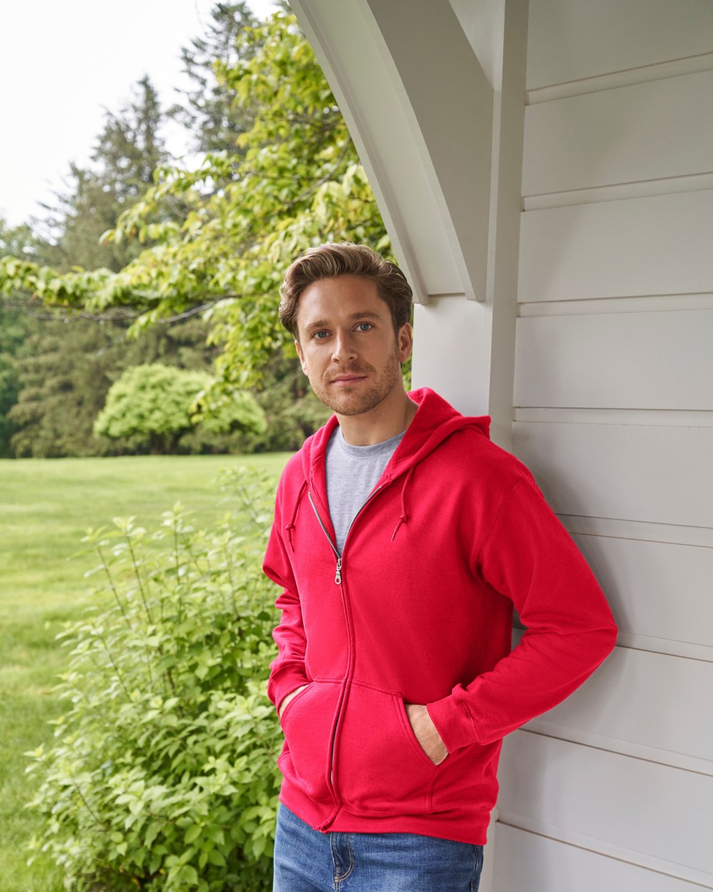 Sweat-shirts personnalisable GILDAN Sweat-shirt homme zippé capuche Heavy Blend™