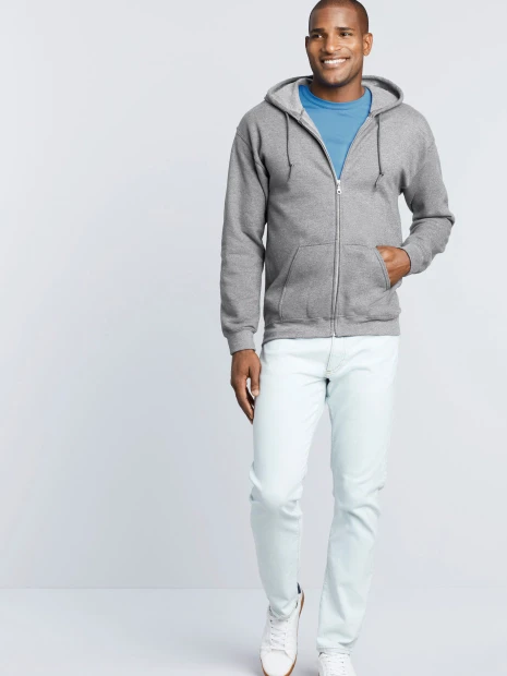 Sweat-shirts à personnaliser GILDAN Sweat-shirt homme zippé capuche Heavy Blend™ 