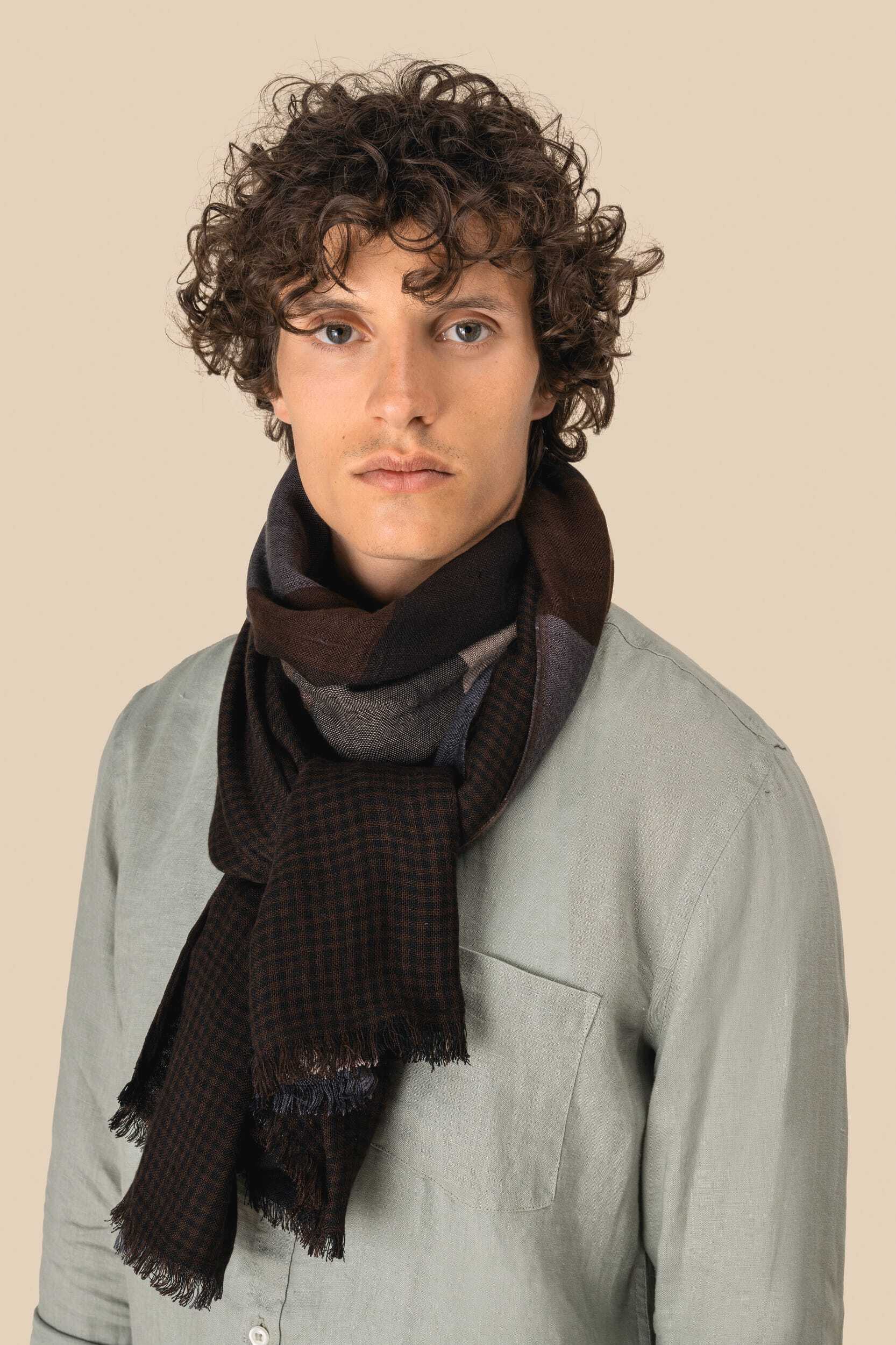 Écharpes personnalisable SPASSO Chèche réversible unisexe