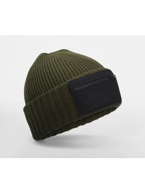 BEECHFIELD ZIP PATCH BEANIE /api/colors/8d3b578f-f1a5-4730-9b67-4f50e05706b4 personnalisable