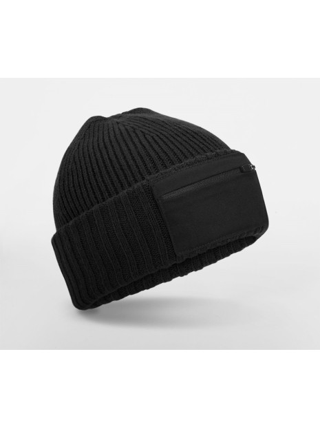 BEECHFIELD ZIP PATCH BEANIE /api/colors/b9fdad4a-5e94-45cb-8c03-c08b349b28c3 personnalisable