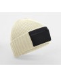 BEECHFIELD ZIP PATCH BEANIE Kappen personalisierbar