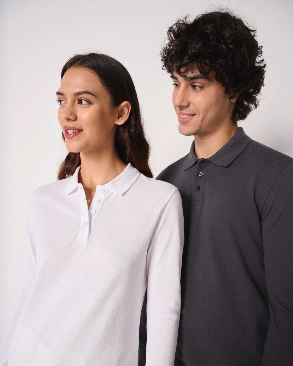 Polos personnalisable IDEAL BASIC BRAND Polo piqué LSL femme