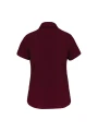 KARIBAN Chemise coton / élasthanne manches courtes femme /api/colors/3f4410b9-f80f-412a-9aa8-9260cc84003d personnalisable