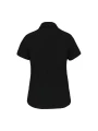 KARIBAN Chemise coton / élasthanne manches courtes femme /api/colors/b9fdad4a-5e94-45cb-8c03-c08b349b28c3 personnalisable