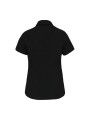 KARIBAN Chemise coton / élasthanne manches courtes femme /api/colors/b9fdad4a-5e94-45cb-8c03-c08b349b28c3 personnalisable
