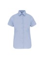KARIBAN Chemise coton / élasthanne manches courtes femme /api/colors/4c8673c9-9f30-4885-8015-c784ca13e566 personnalisable