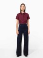 Chemises à personnaliser KARIBAN Chemise coton / élasthanne manches courtes femme 