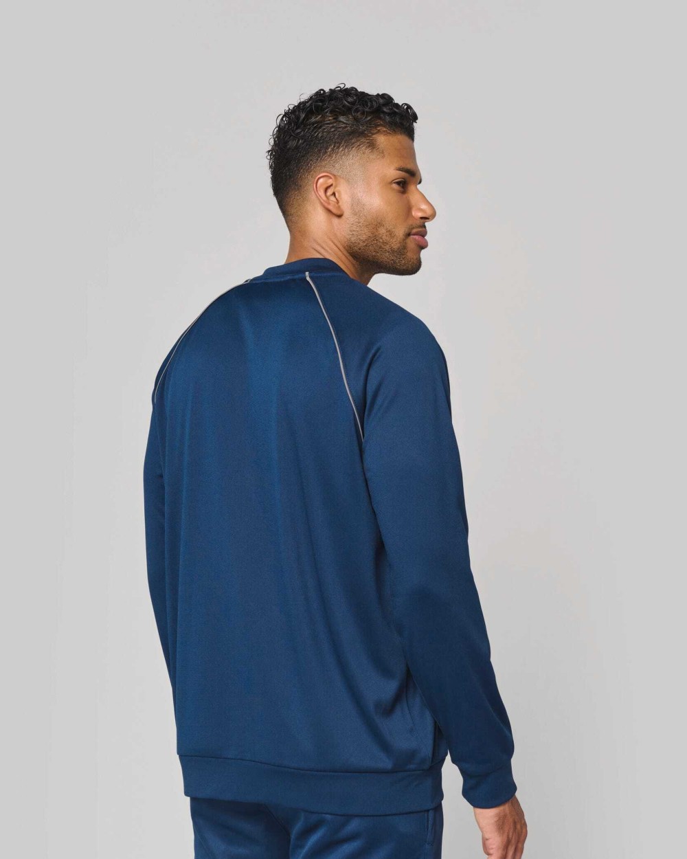 Sweat-shirts personnalisable PROACT Veste de survêtement zippée avec liseré unisexe