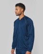 PROACT Unisex-Trainingsjacke mit Reißverschluss und Paspel Sweatshirts personalisierbar