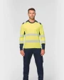 T-shirts WK. DESIGNED TO WORK Gerecycled veiligheids-T-shirt lange mouwen voor bedrukking &amp; borduring