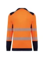 WK. DESIGNED TO WORK T-shirt de sécurité recyclé col rond manches longues unisexe /api/colors/280cf50f-5f1d-4b0c-aa02-2c4cd948b4a1 personnalisable