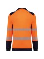WK. DESIGNED TO WORK T-shirt de sécurité recyclé col rond manches longues unisexe /api/colors/280cf50f-5f1d-4b0c-aa02-2c4cd948b4a1 personnalisable