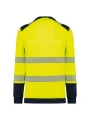 WK. DESIGNED TO WORK T-shirt de sécurité recyclé col rond manches longues unisexe /api/colors/6533ef2a-e10a-4578-bbf8-4f6883629883 personnalisable