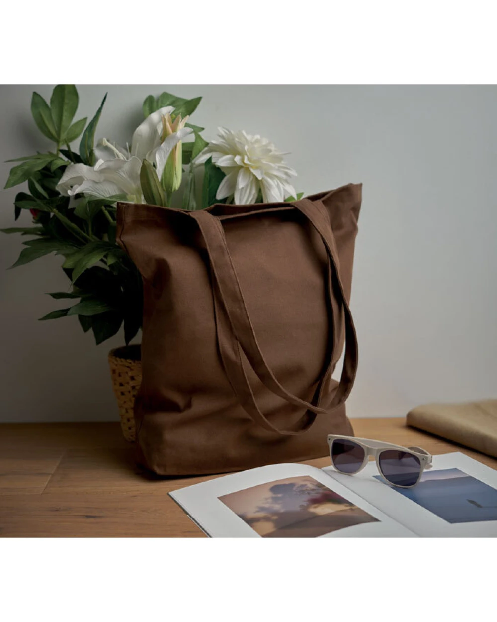 4DO Einkaufstasche Canvas 270 g/m² Taschen personalisierbar