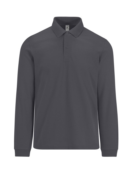 B&C MY POLO 210 Homme manches longues /api/colors/3664e9be-231a-44a8-bacd-707b001b474c personnalisable