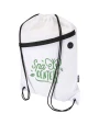 Sacs & Bagagerie personnalisable 4DO Sac à cordon Oriole en RPET avec poche avant zippée, 5 L