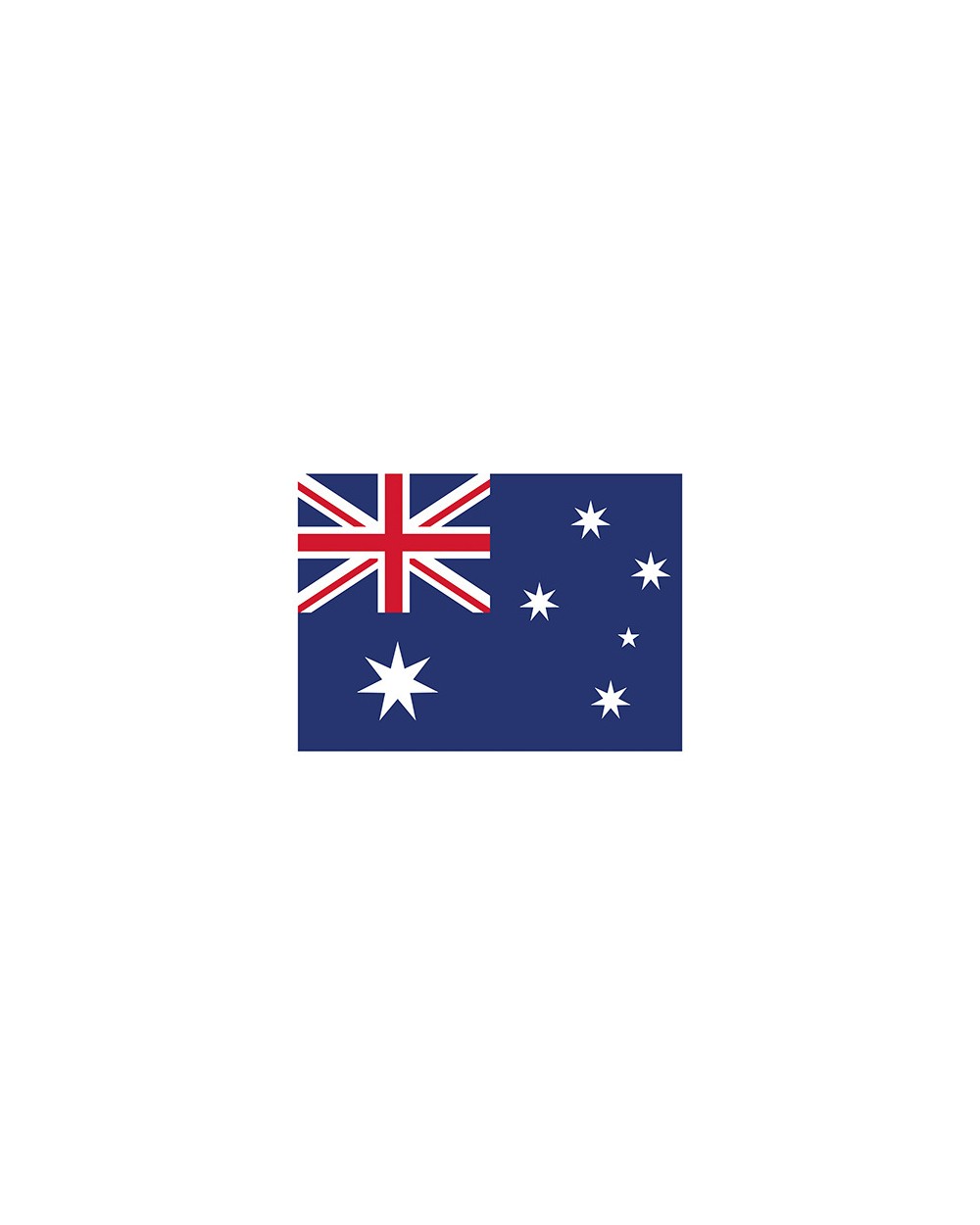 PRINTWEAR Flag Australia Zubehör personalisierbar