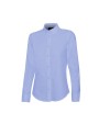 VELILLA WOMEN'S LONG-SLEEVE STRETCH OXFORD SHIRT Hemden personalisierbar