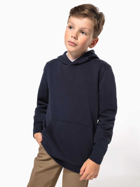 Sweat-shirts à personnaliser KARIBAN Sweat-shirt à capuche enfant 