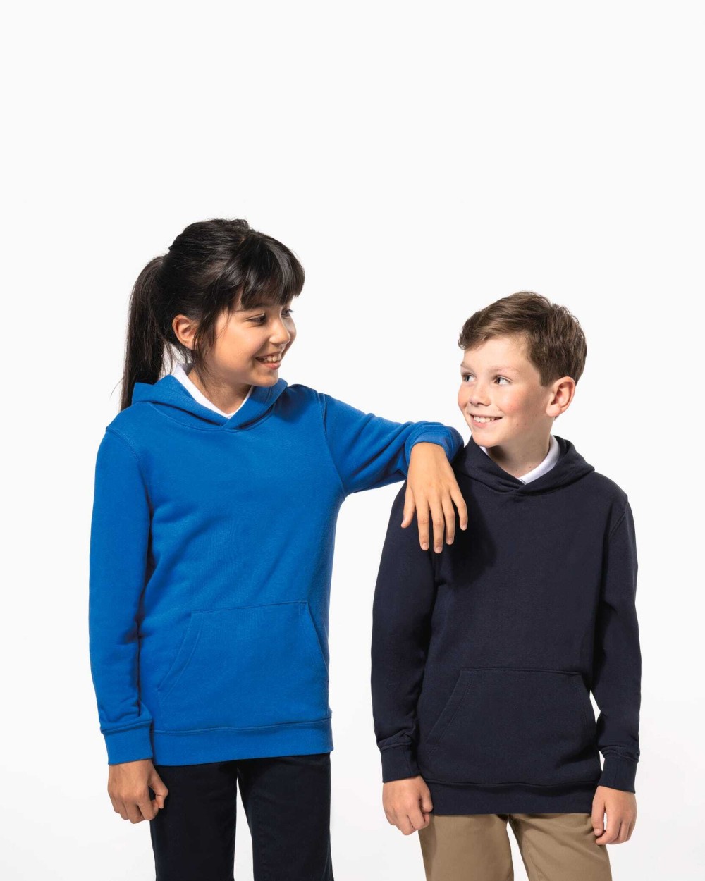 KARIBAN Kapuzensweatshirt für Kinder Sweatshirts personalisierbar