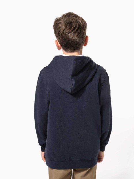 Sweat-shirts à personnaliser KARIBAN Sweat-shirt à capuche enfant 
