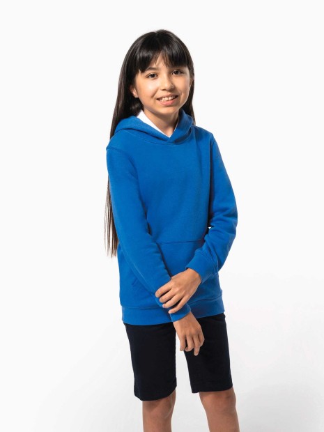 Sweat-shirts à personnaliser KARIBAN Sweat-shirt à capuche enfant 