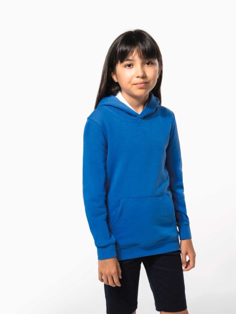 Sweat-shirts à personnaliser KARIBAN Sweat-shirt à capuche enfant 