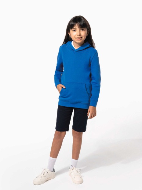 Sweat-shirts à personnaliser KARIBAN Sweat-shirt à capuche enfant 