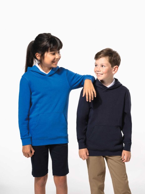 Sweat-shirts à personnaliser KARIBAN Sweat-shirt à capuche enfant 