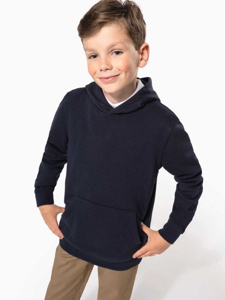 Sweat-shirts à personnaliser KARIBAN Sweat-shirt à capuche enfant 